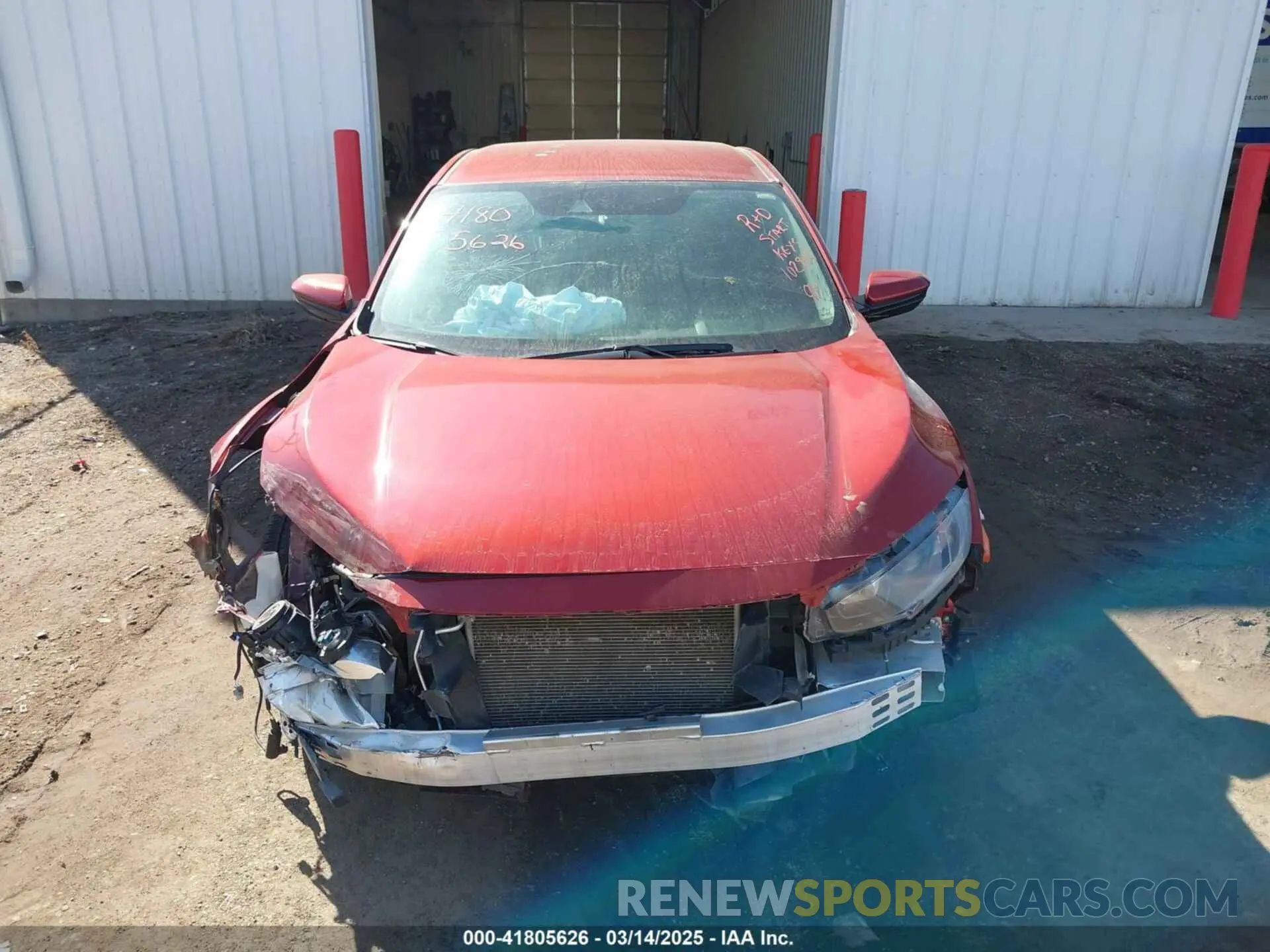 13 Photograph of a damaged car 19XFC2F62KE049672 HONDA CIVIC 2019