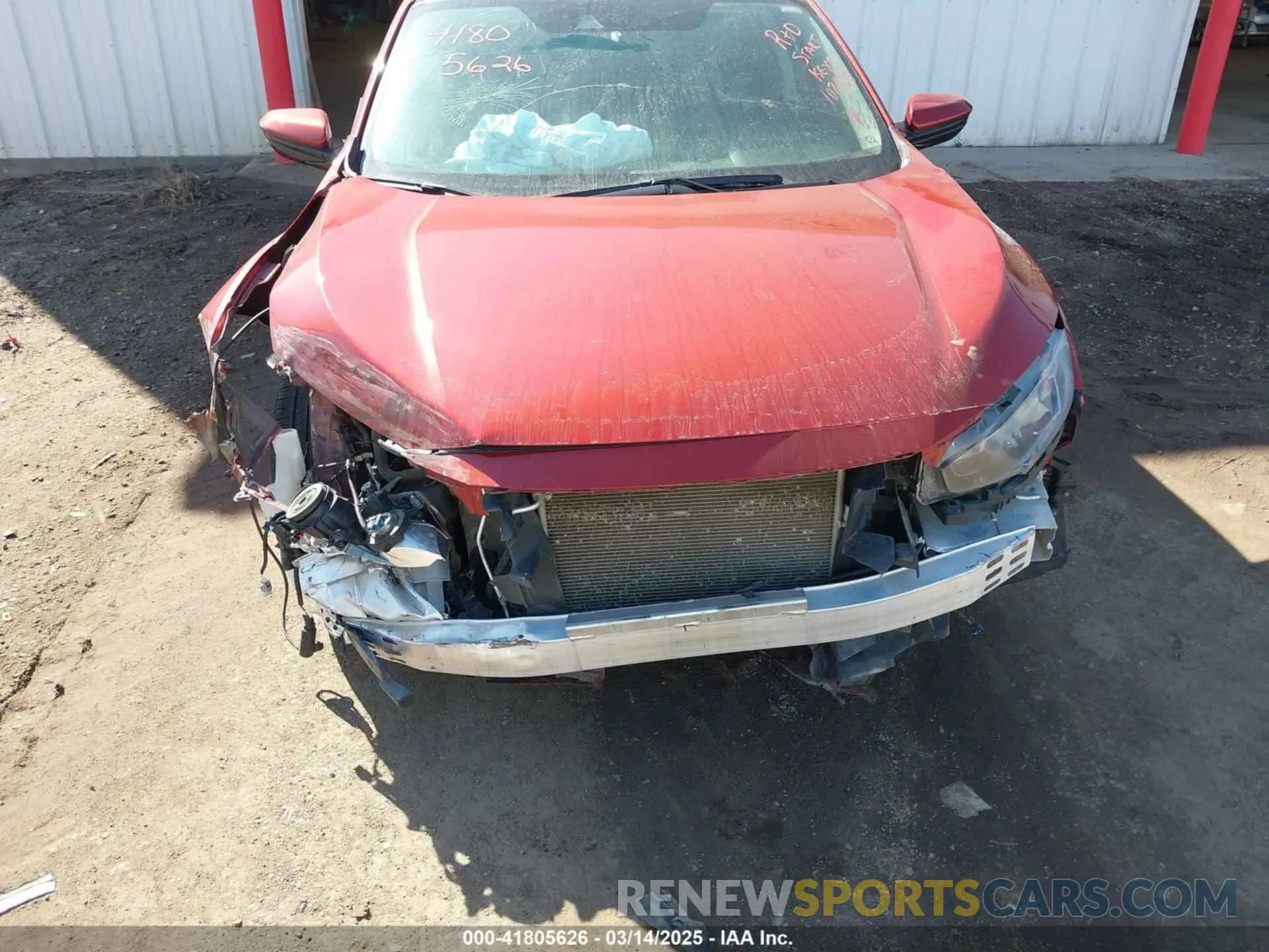 6 Photograph of a damaged car 19XFC2F62KE049672 HONDA CIVIC 2019