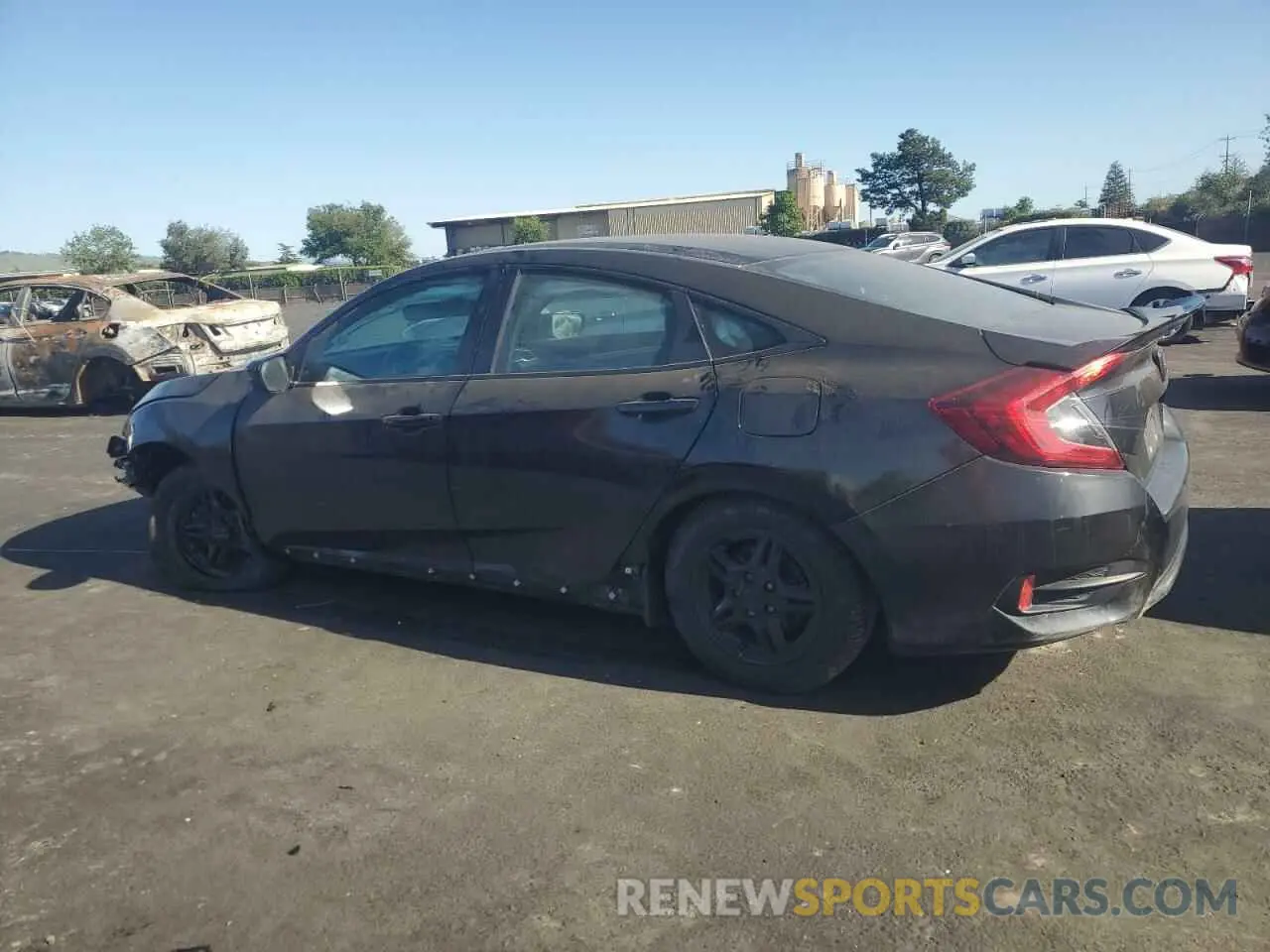 2 Photograph of a damaged car 19XFC2F62KE202065 HONDA CIVIC 2019