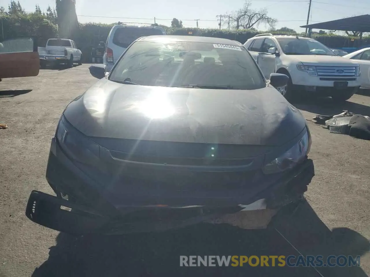 5 Photograph of a damaged car 19XFC2F62KE202065 HONDA CIVIC 2019