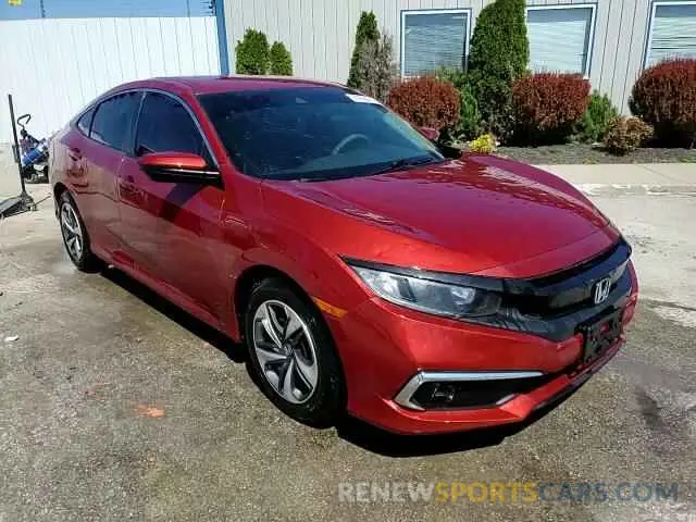 13 Photograph of a damaged car 19XFC2F62KE212904 HONDA CIVIC 2019
