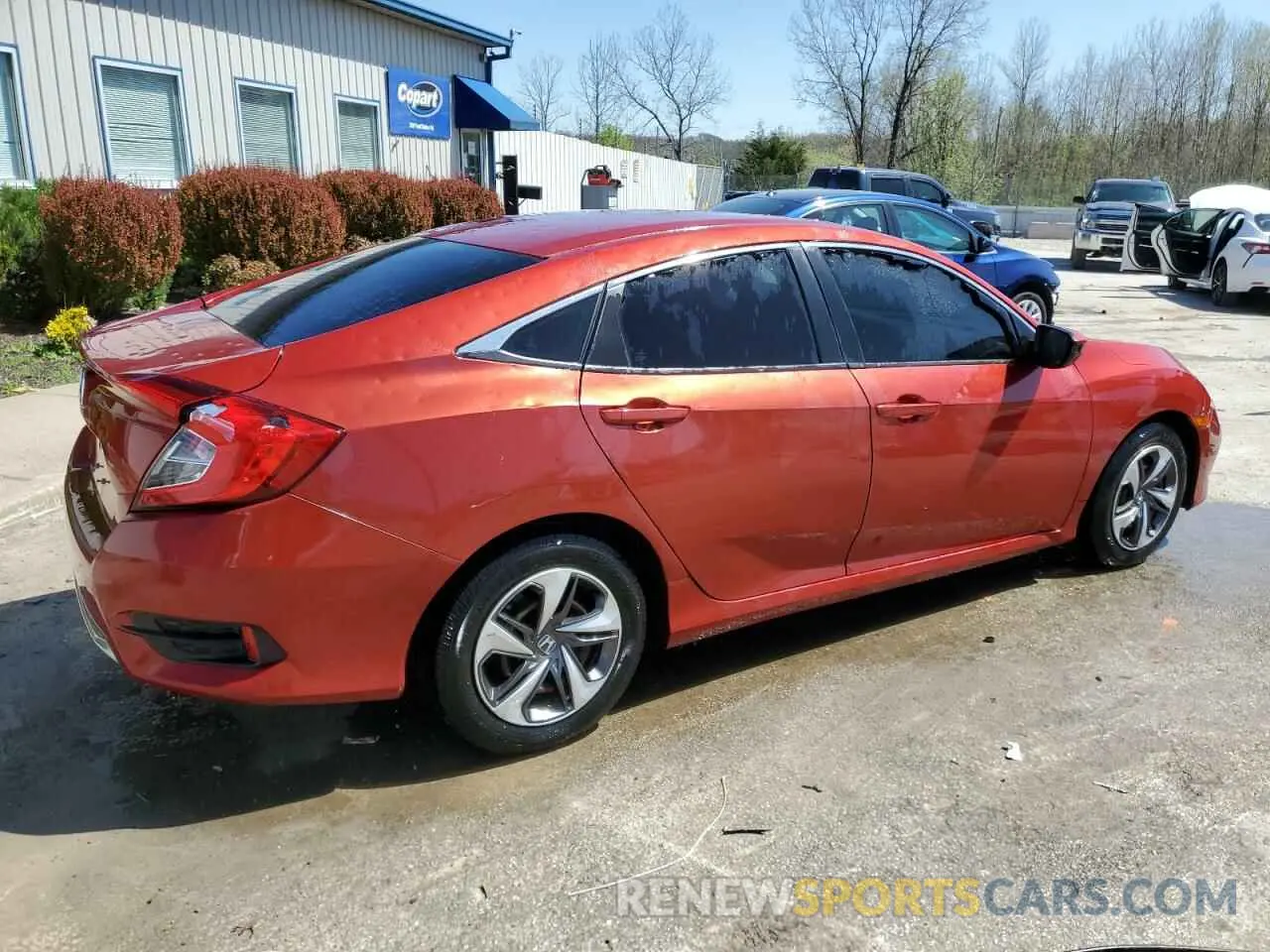 3 Photograph of a damaged car 19XFC2F62KE212904 HONDA CIVIC 2019