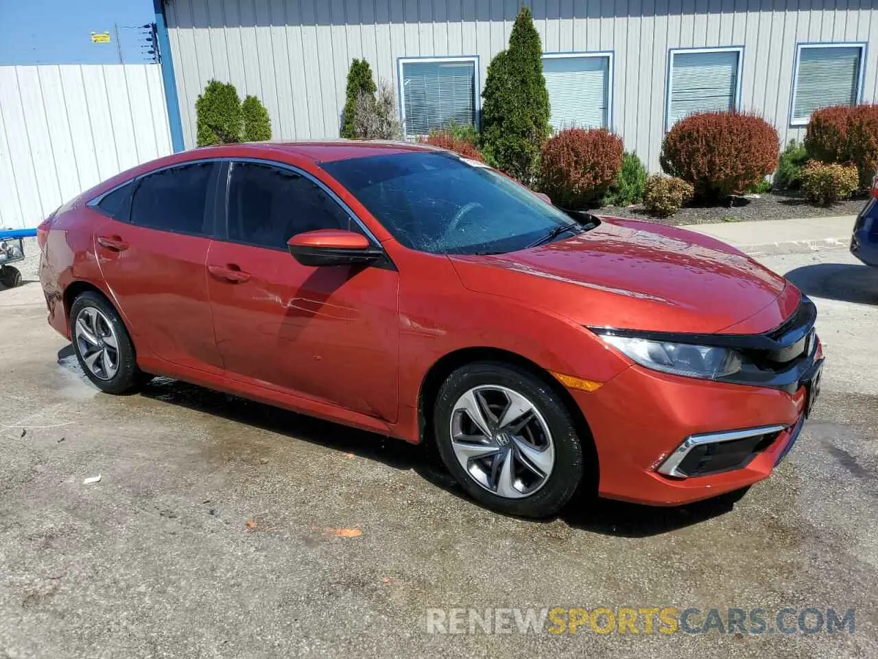 4 Photograph of a damaged car 19XFC2F62KE212904 HONDA CIVIC 2019