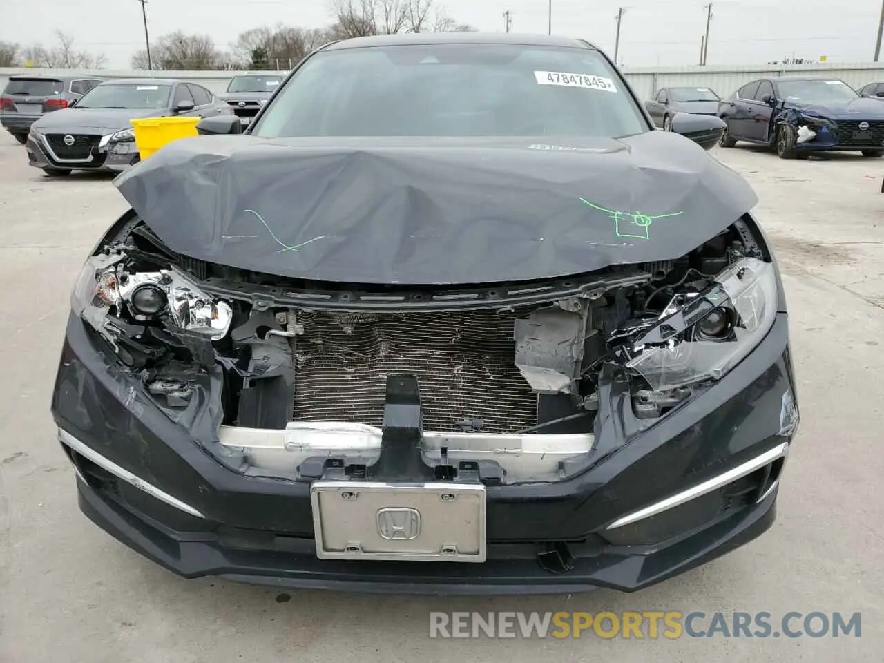 5 Photograph of a damaged car 19XFC2F63KE000643 HONDA CIVIC 2019