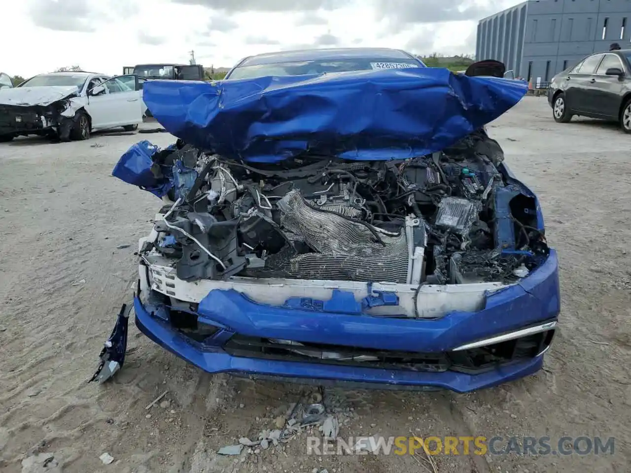 5 Photograph of a damaged car 19XFC2F63KE007267 HONDA CIVIC 2019