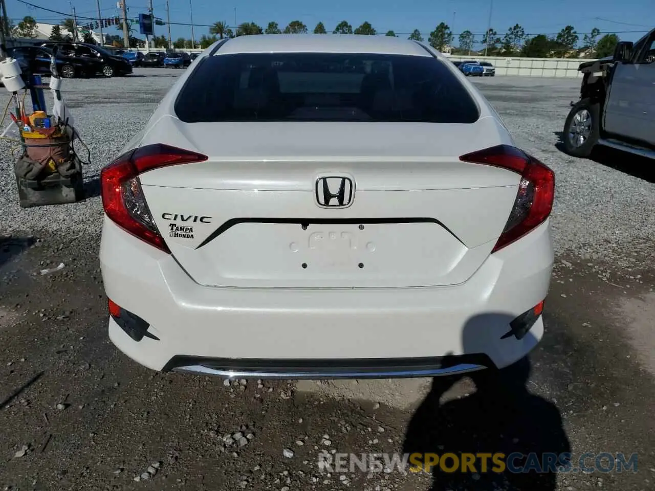 6 Photograph of a damaged car 19XFC2F63KE011402 HONDA CIVIC 2019