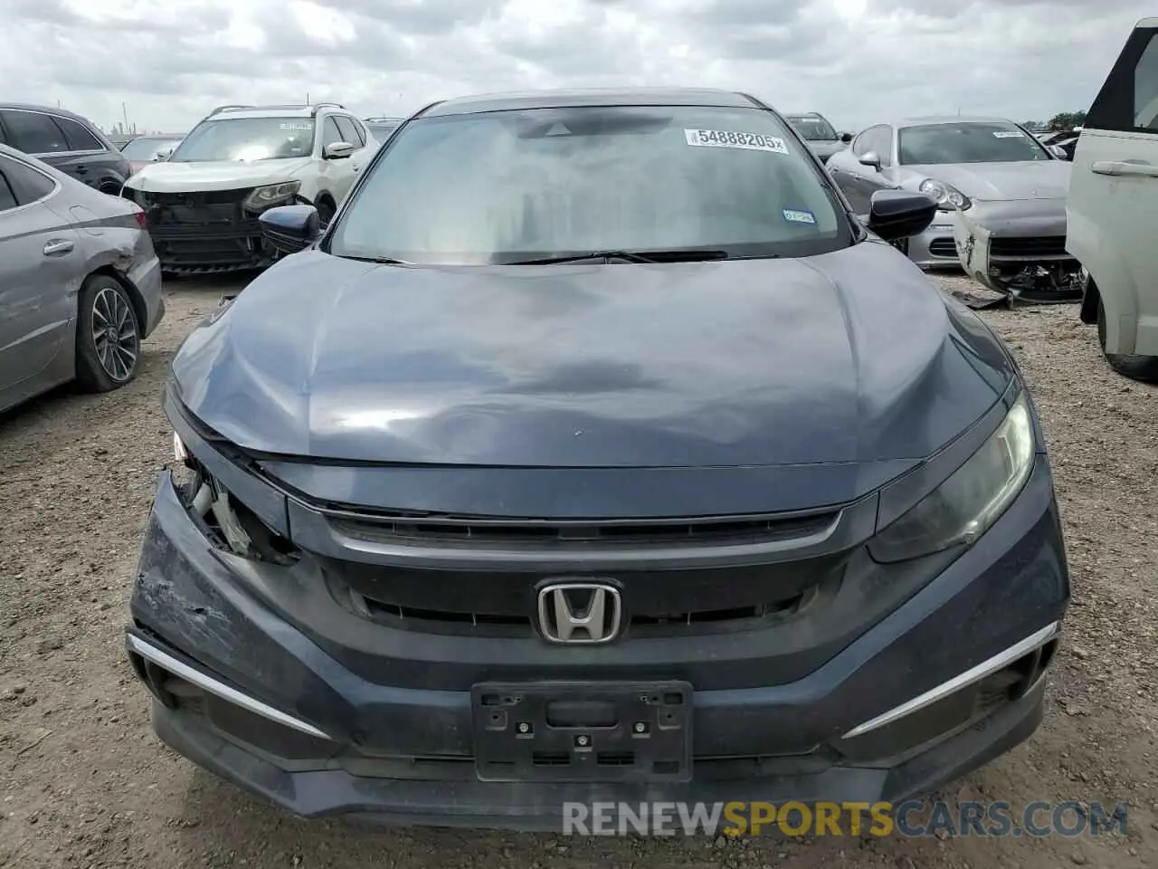 5 Photograph of a damaged car 19XFC2F63KE012078 HONDA CIVIC 2019
