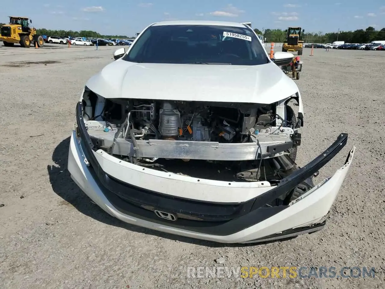 5 Photograph of a damaged car 19XFC2F63KE012498 HONDA CIVIC 2019