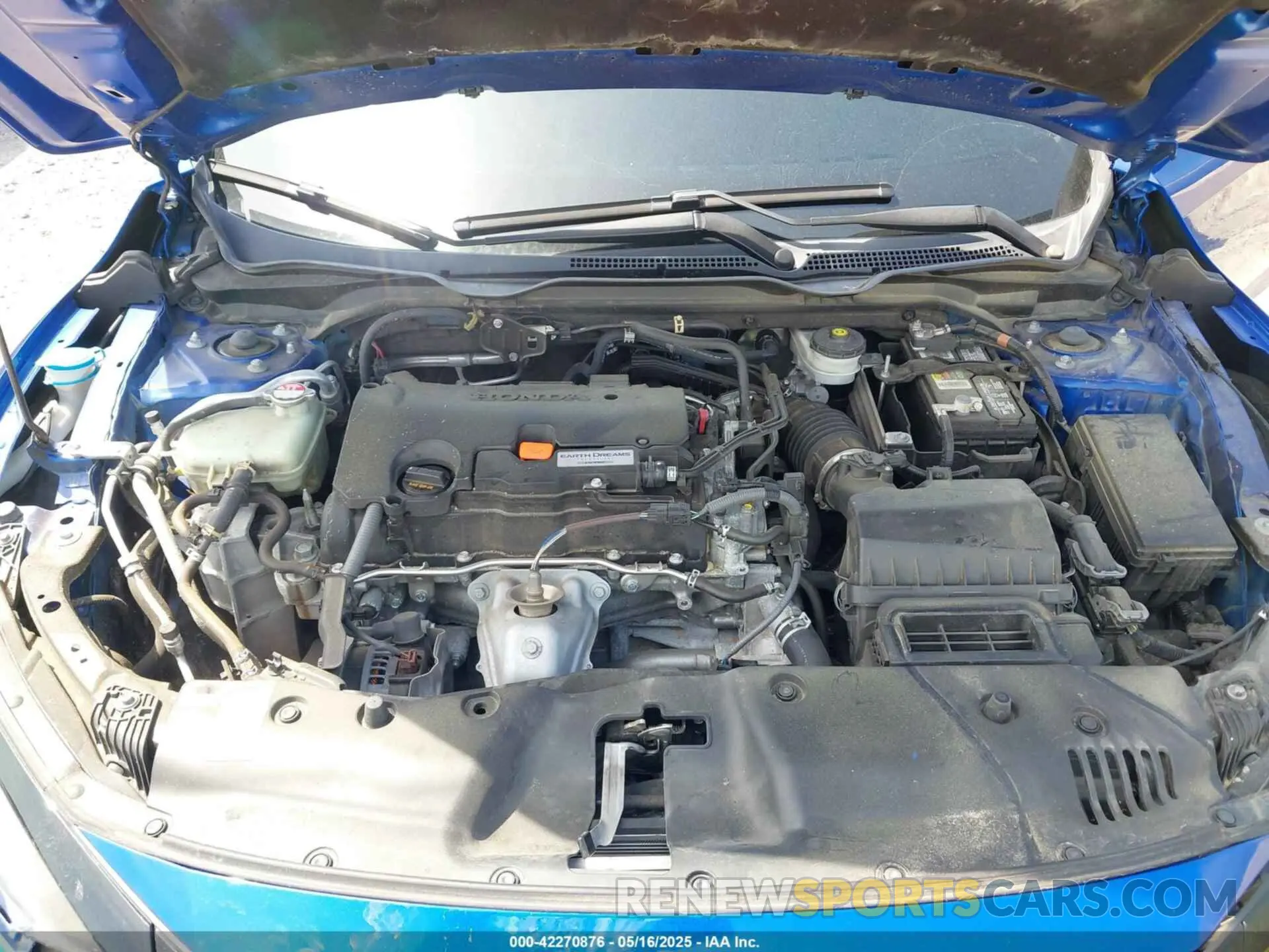 10 Photograph of a damaged car 19XFC2F63KE022254 HONDA CIVIC 2019