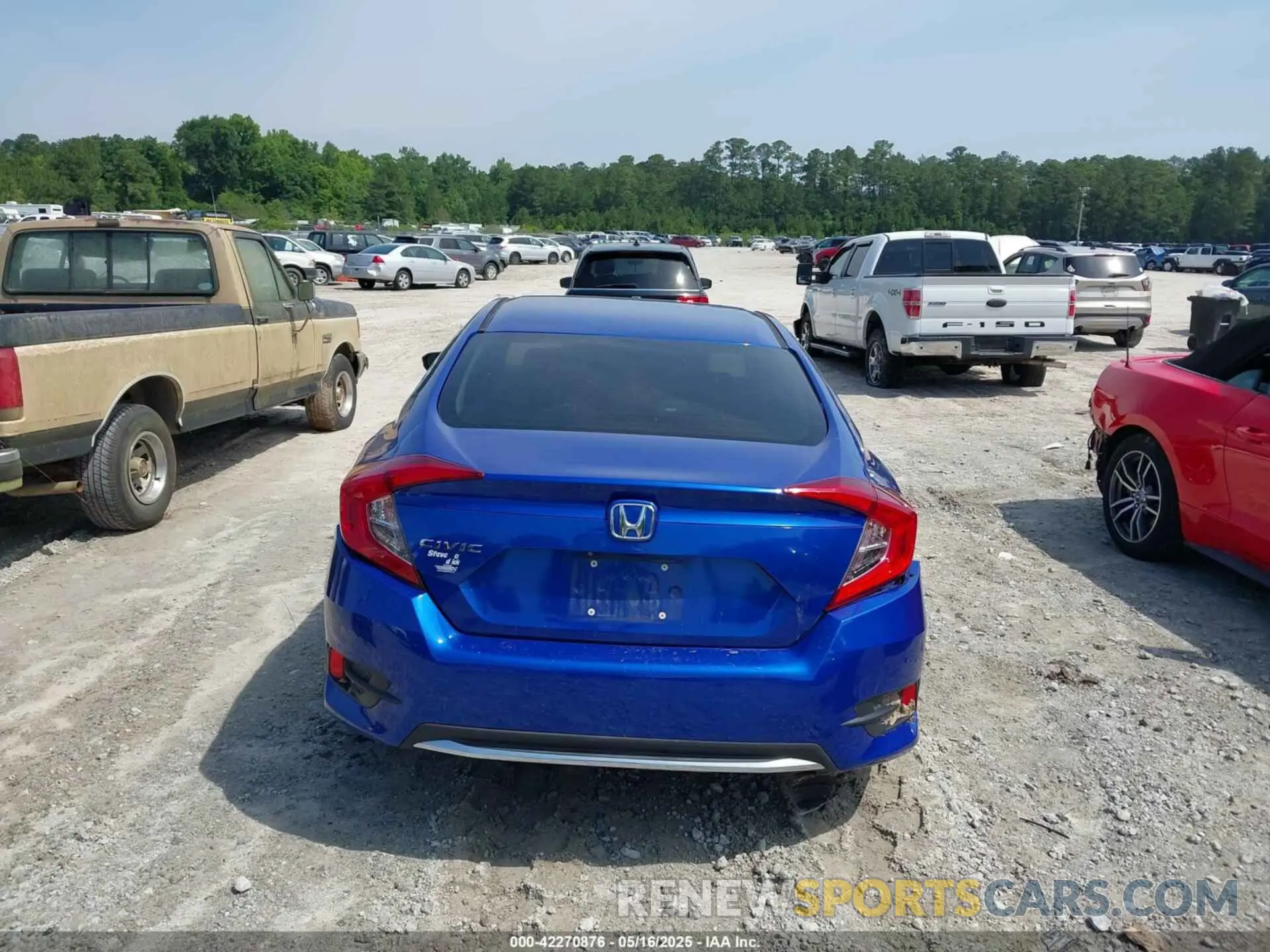16 Photograph of a damaged car 19XFC2F63KE022254 HONDA CIVIC 2019