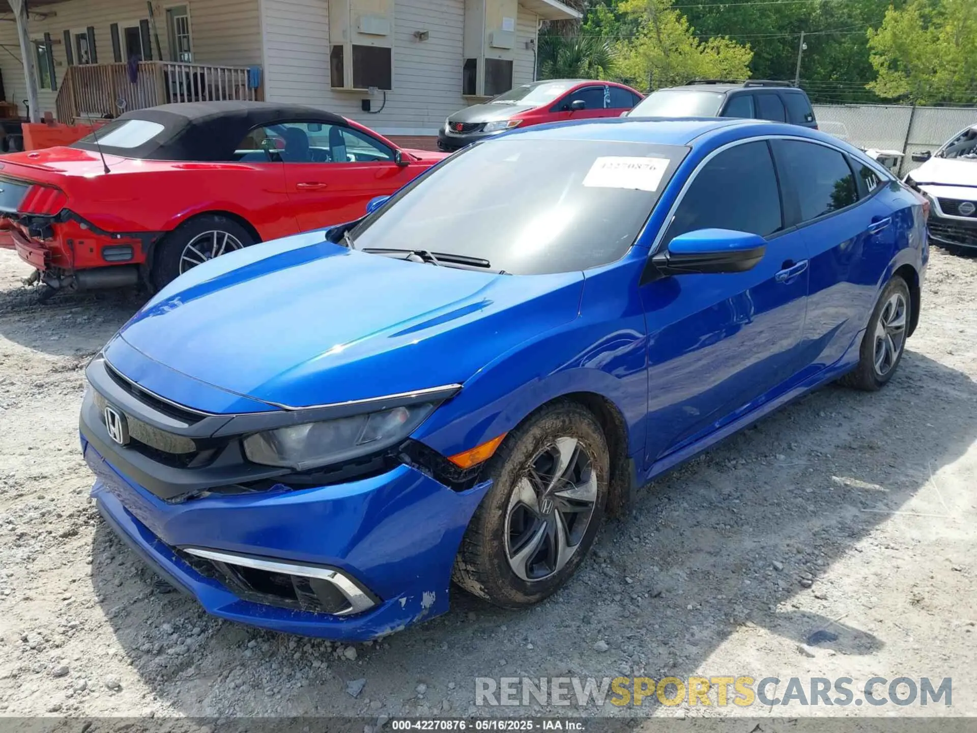 2 Photograph of a damaged car 19XFC2F63KE022254 HONDA CIVIC 2019