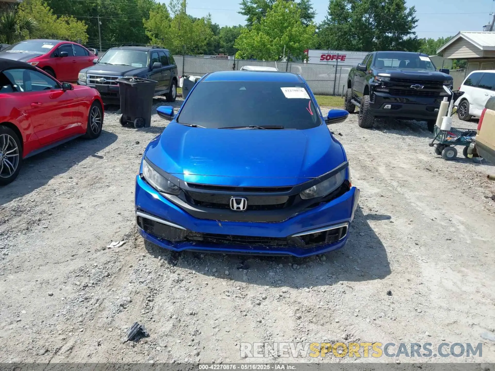 6 Photograph of a damaged car 19XFC2F63KE022254 HONDA CIVIC 2019