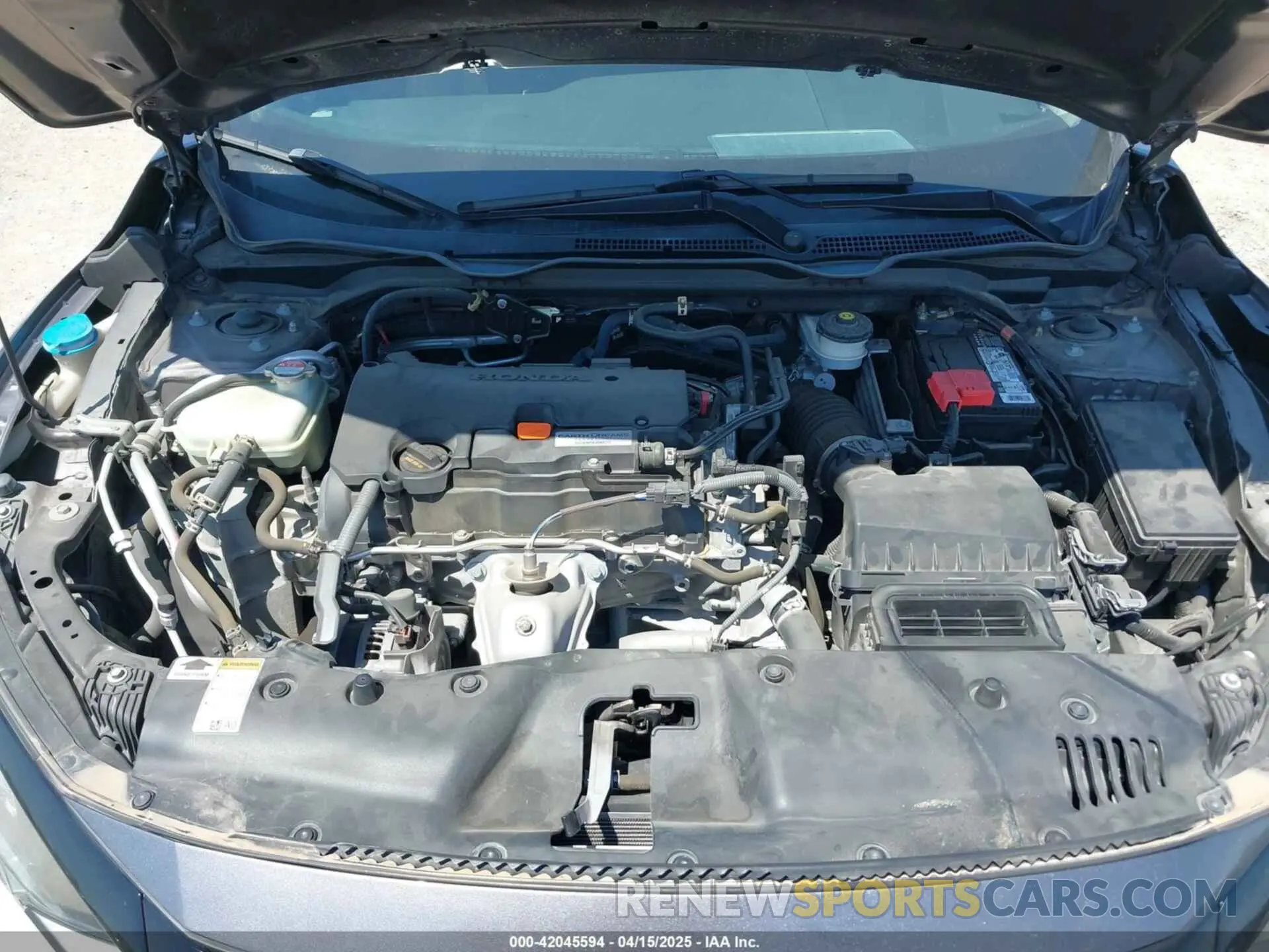 10 Photograph of a damaged car 19XFC2F63KE025722 HONDA CIVIC 2019