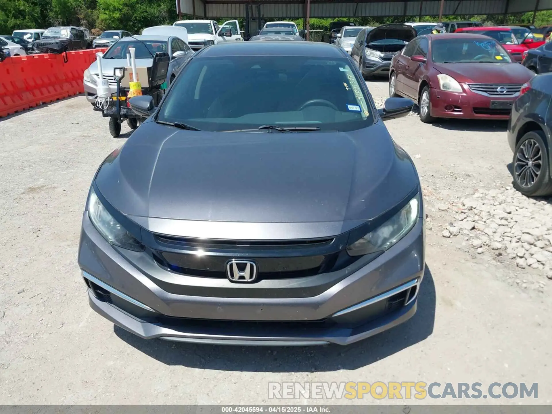 12 Photograph of a damaged car 19XFC2F63KE025722 HONDA CIVIC 2019