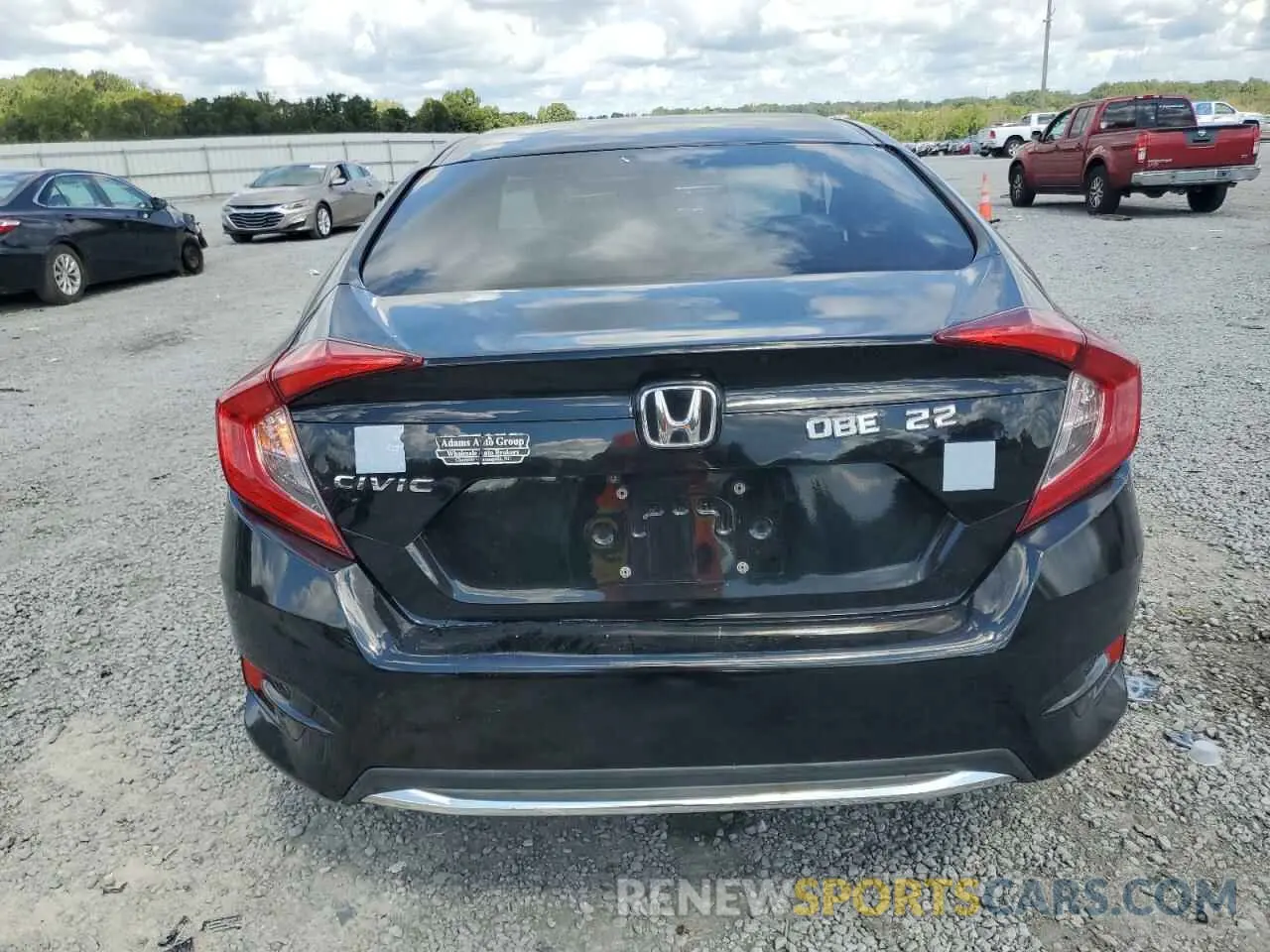 6 Photograph of a damaged car 19XFC2F63KE030905 HONDA CIVIC 2019