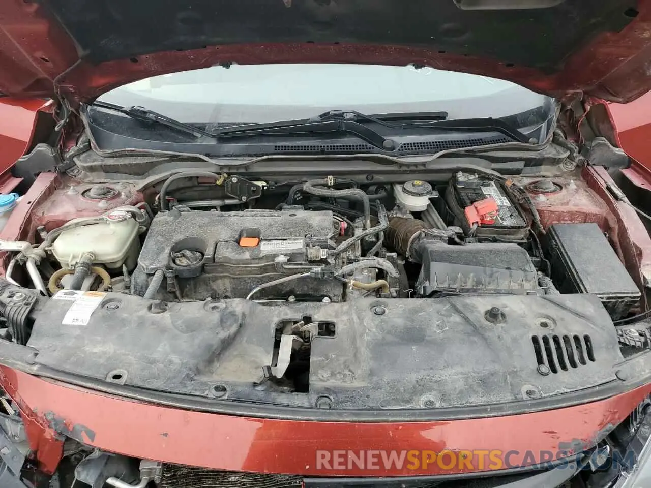 11 Photograph of a damaged car 19XFC2F63KE031729 HONDA CIVIC 2019