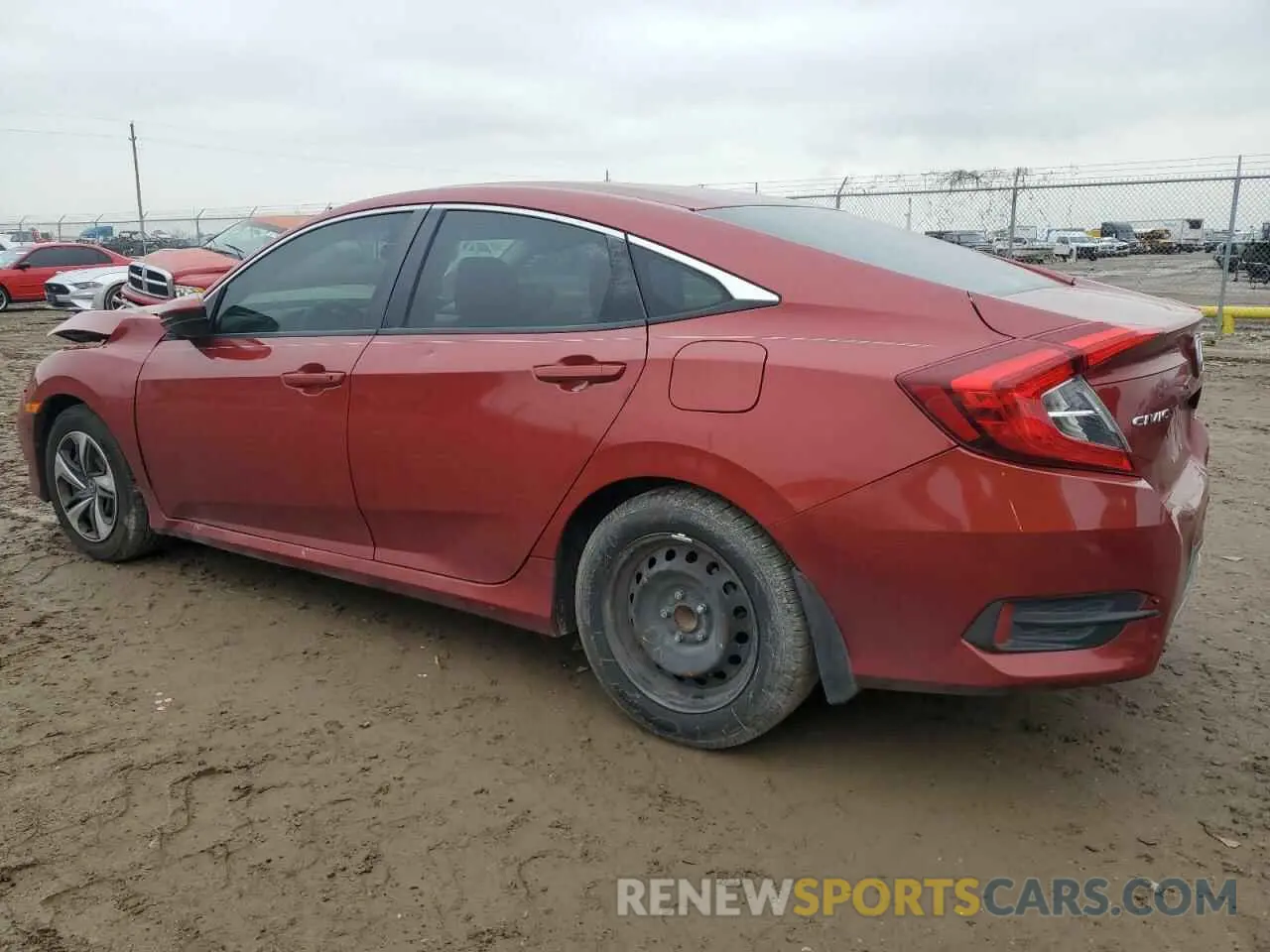 2 Photograph of a damaged car 19XFC2F63KE031729 HONDA CIVIC 2019