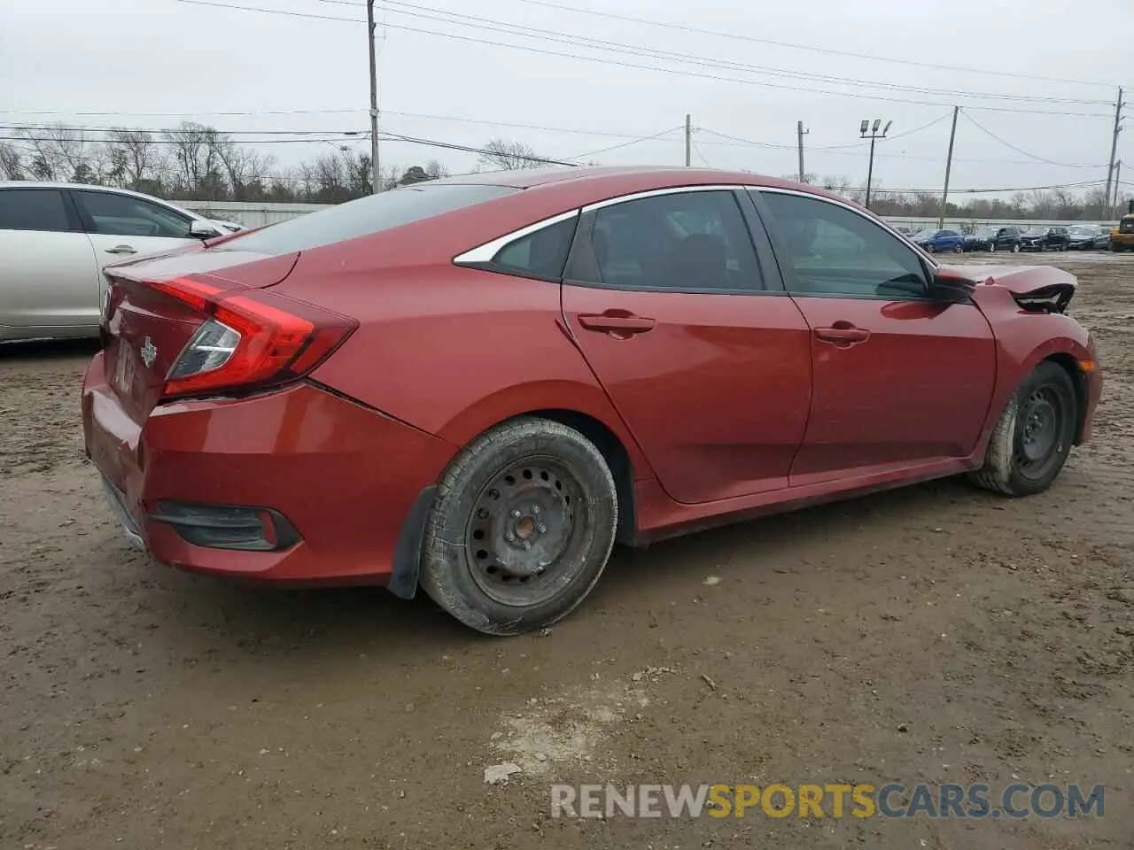 3 Photograph of a damaged car 19XFC2F63KE031729 HONDA CIVIC 2019