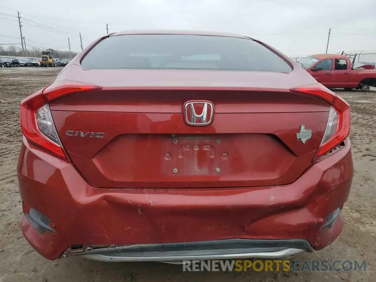 6 Photograph of a damaged car 19XFC2F63KE031729 HONDA CIVIC 2019