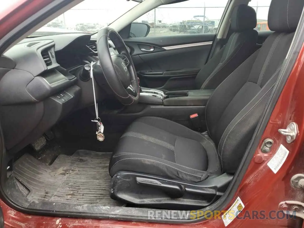 7 Photograph of a damaged car 19XFC2F63KE031729 HONDA CIVIC 2019