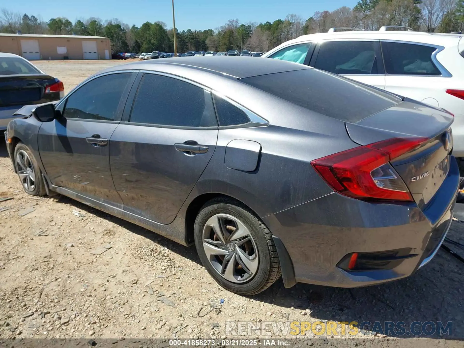 3 Photograph of a damaged car 19XFC2F63KE032993 HONDA CIVIC 2019