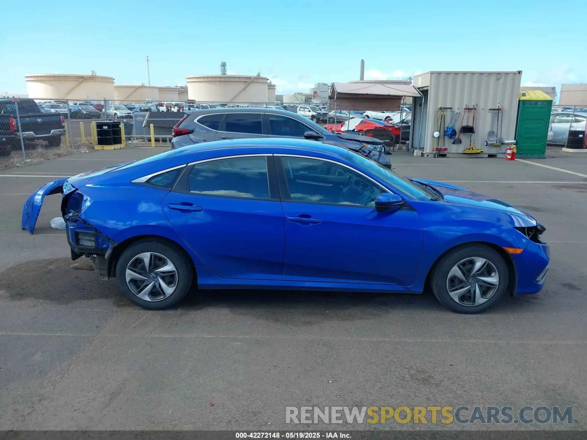 14 Photograph of a damaged car 19XFC2F63KE035117 HONDA CIVIC 2019