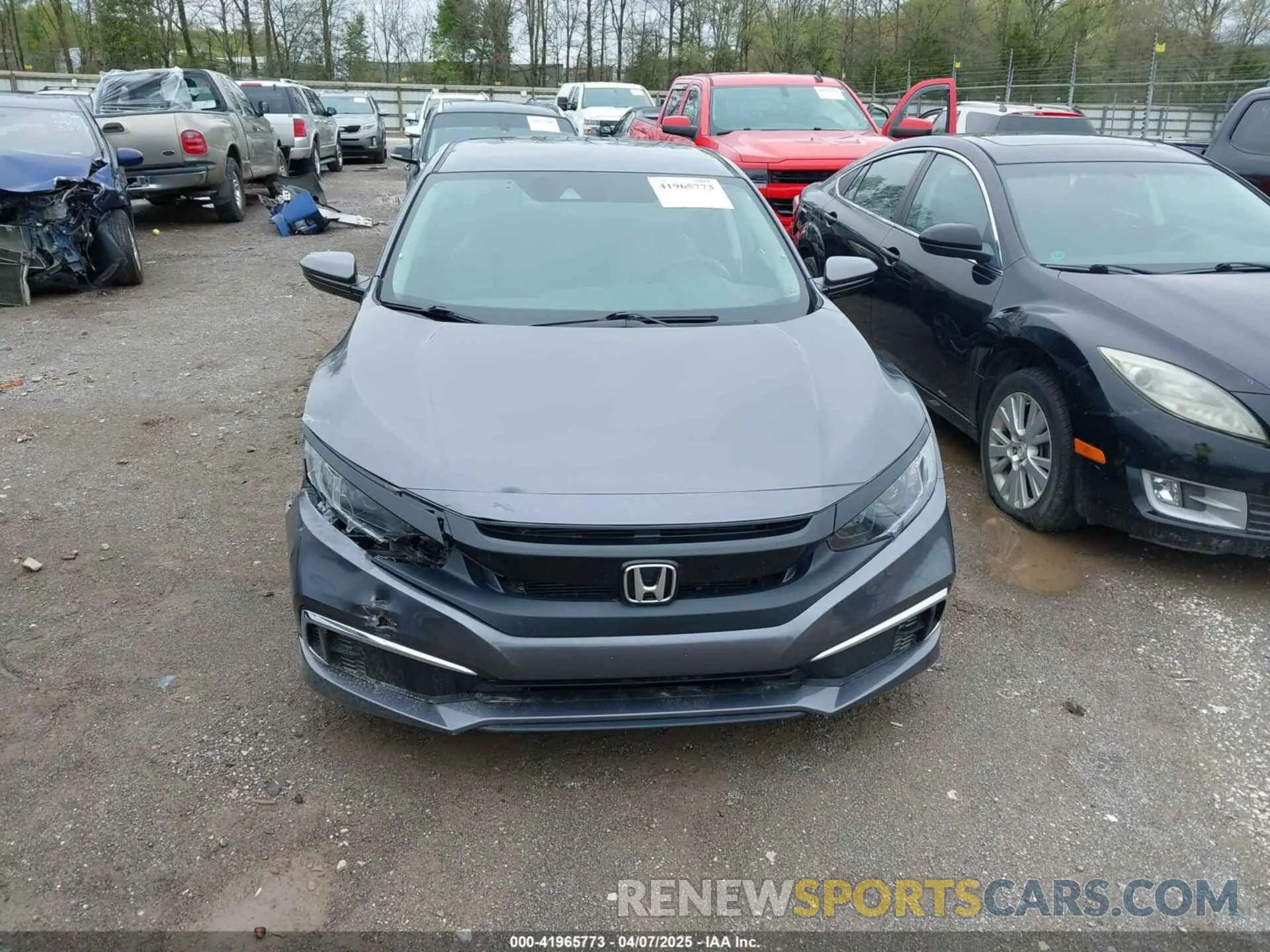 12 Photograph of a damaged car 19XFC2F63KE041449 HONDA CIVIC 2019