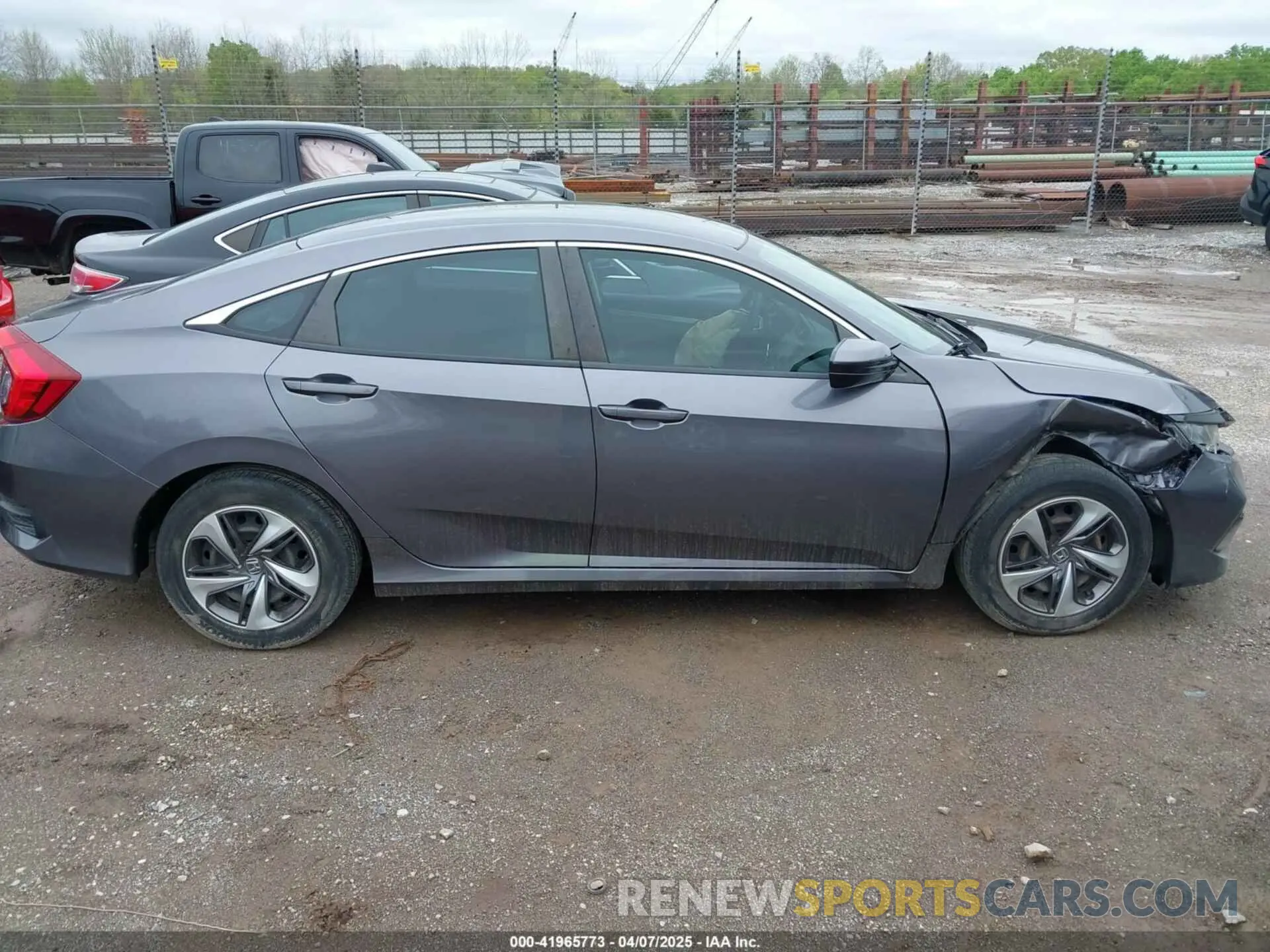 13 Photograph of a damaged car 19XFC2F63KE041449 HONDA CIVIC 2019
