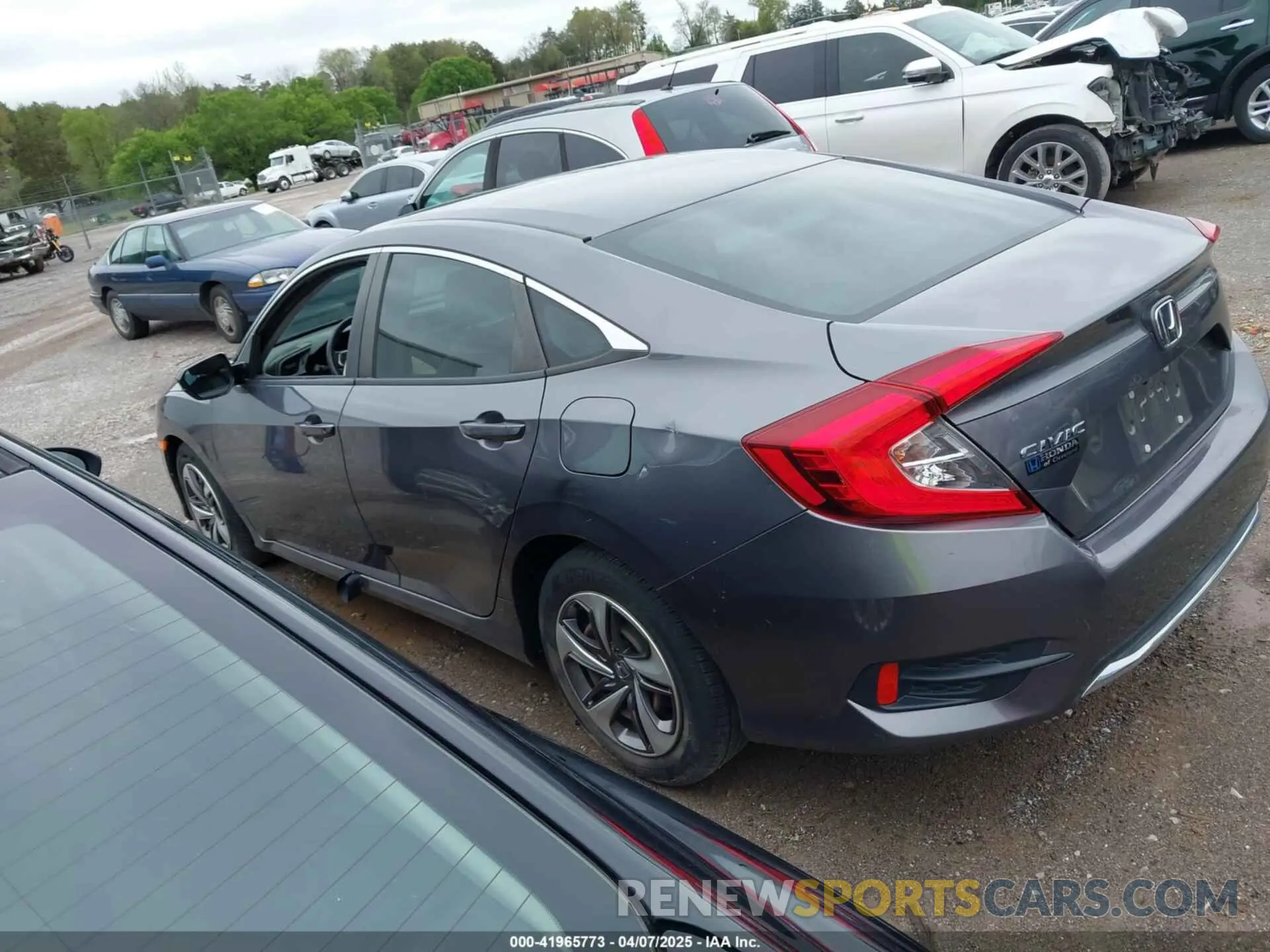 14 Photograph of a damaged car 19XFC2F63KE041449 HONDA CIVIC 2019