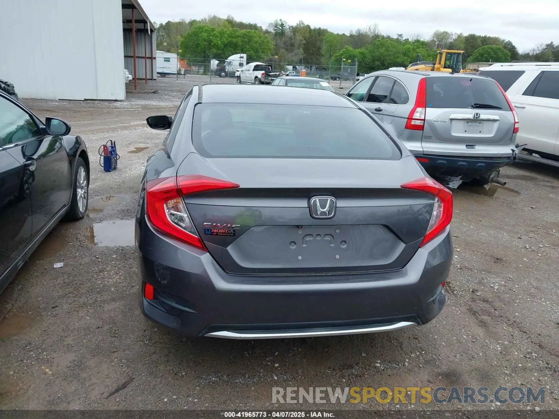 16 Photograph of a damaged car 19XFC2F63KE041449 HONDA CIVIC 2019