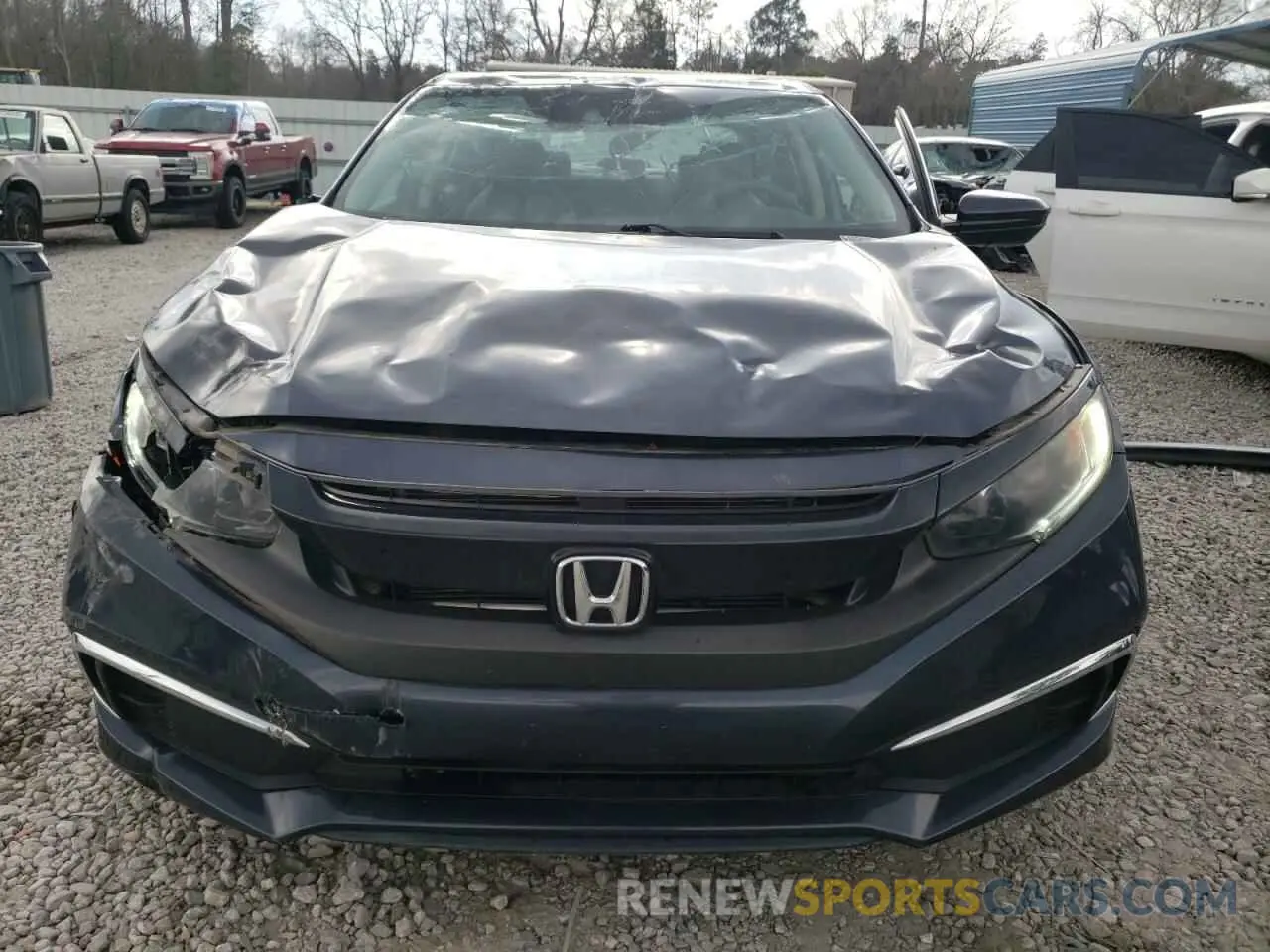 5 Photograph of a damaged car 19XFC2F63KE051561 HONDA CIVIC 2019