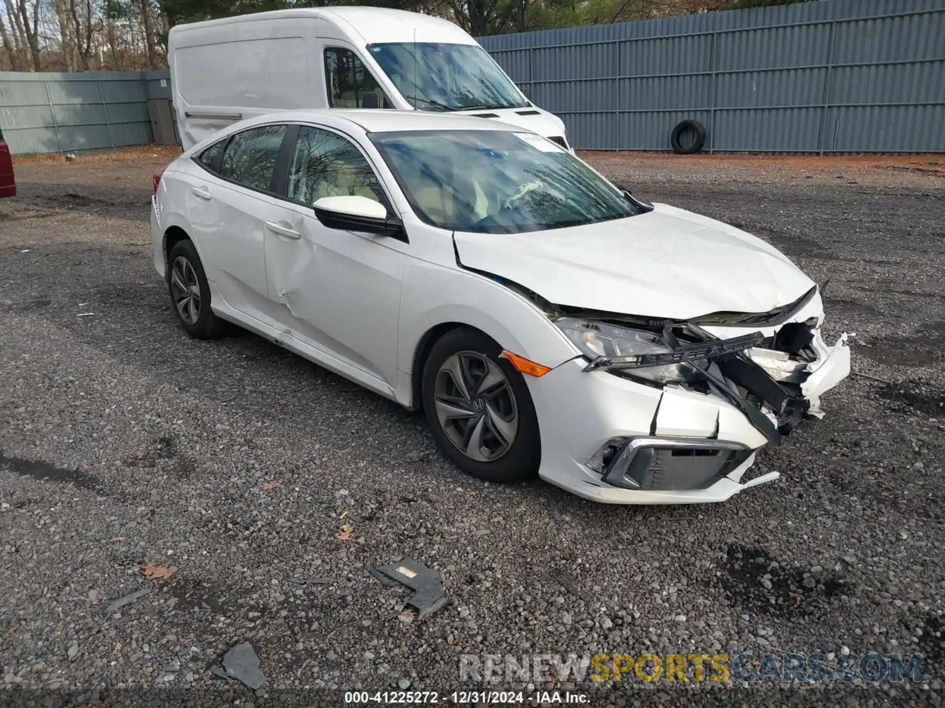 1 Photograph of a damaged car 19XFC2F63KE203225 HONDA CIVIC 2019