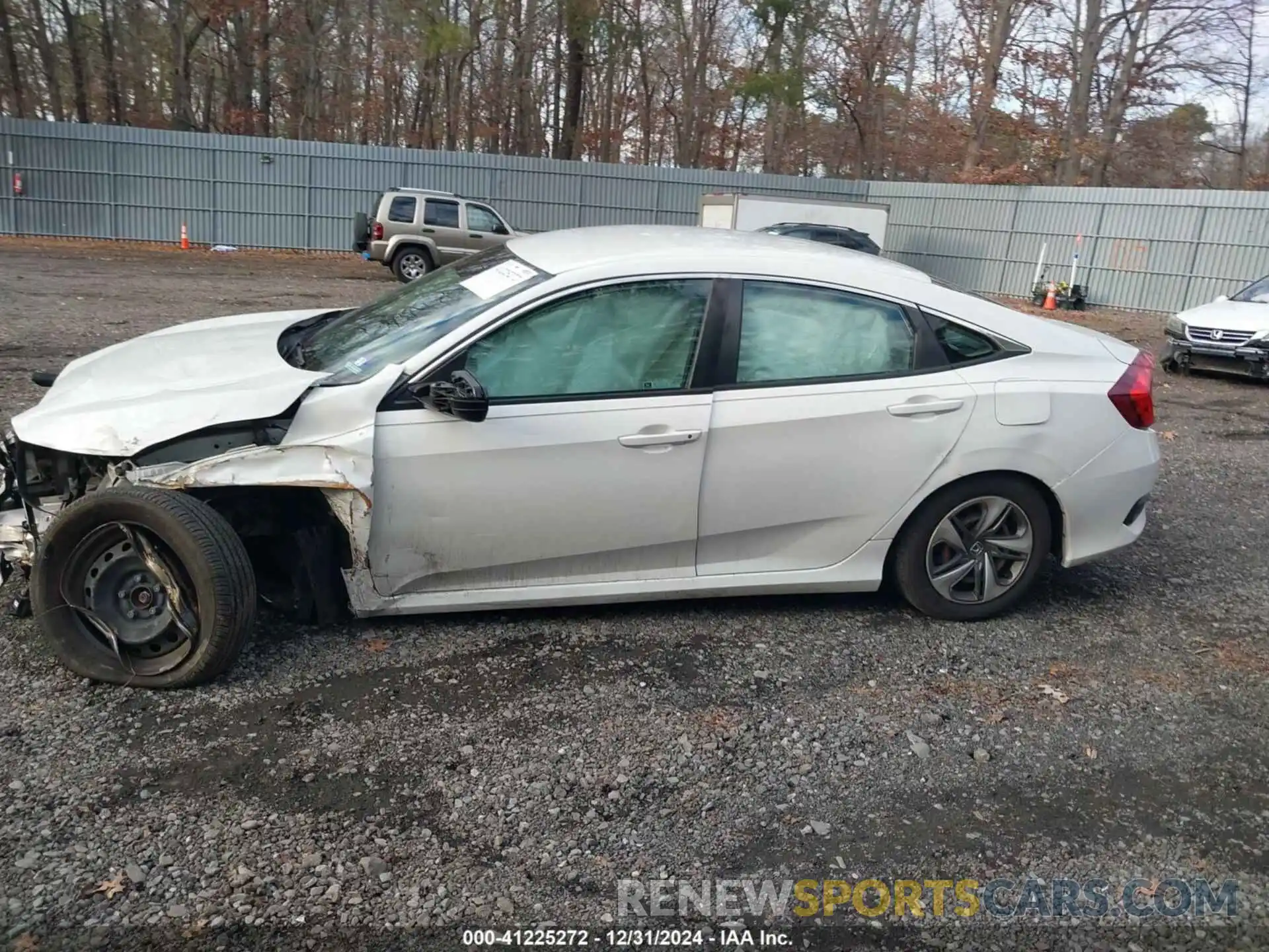 14 Photograph of a damaged car 19XFC2F63KE203225 HONDA CIVIC 2019