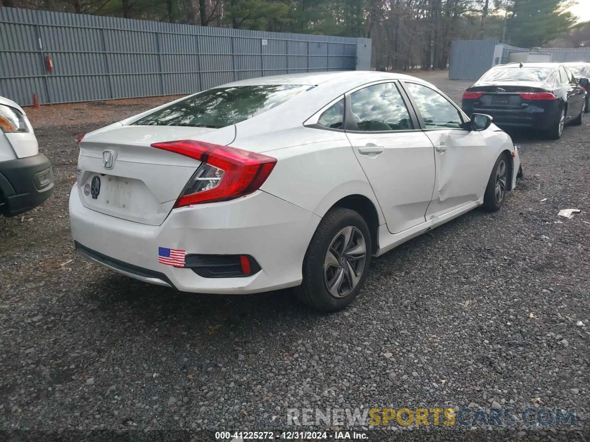 4 Photograph of a damaged car 19XFC2F63KE203225 HONDA CIVIC 2019