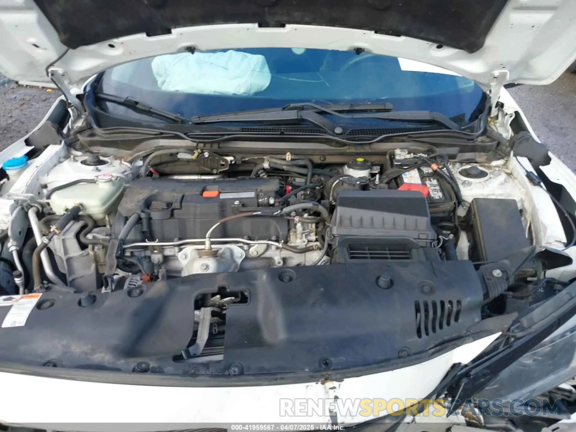 10 Photograph of a damaged car 19XFC2F63KE208733 HONDA CIVIC 2019