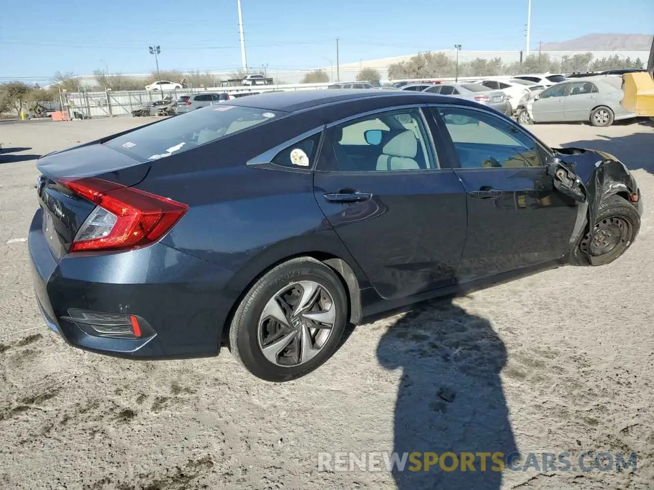 3 Photograph of a damaged car 19XFC2F64KE003891 HONDA CIVIC 2019