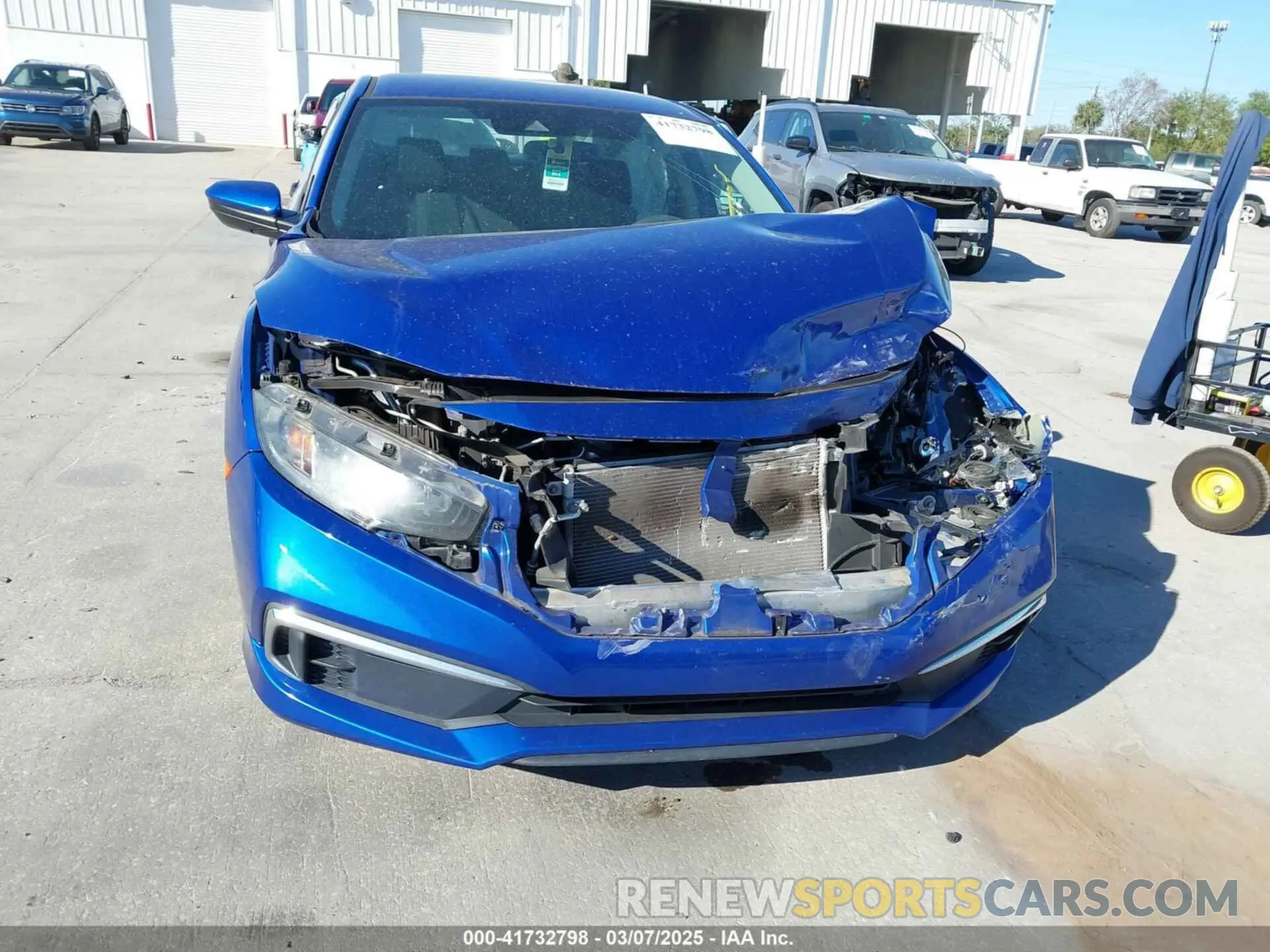 12 Photograph of a damaged car 19XFC2F64KE007245 HONDA CIVIC 2019