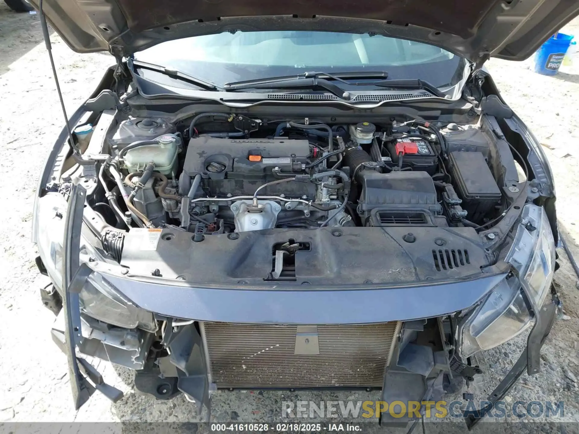 10 Photograph of a damaged car 19XFC2F64KE011246 HONDA CIVIC 2019