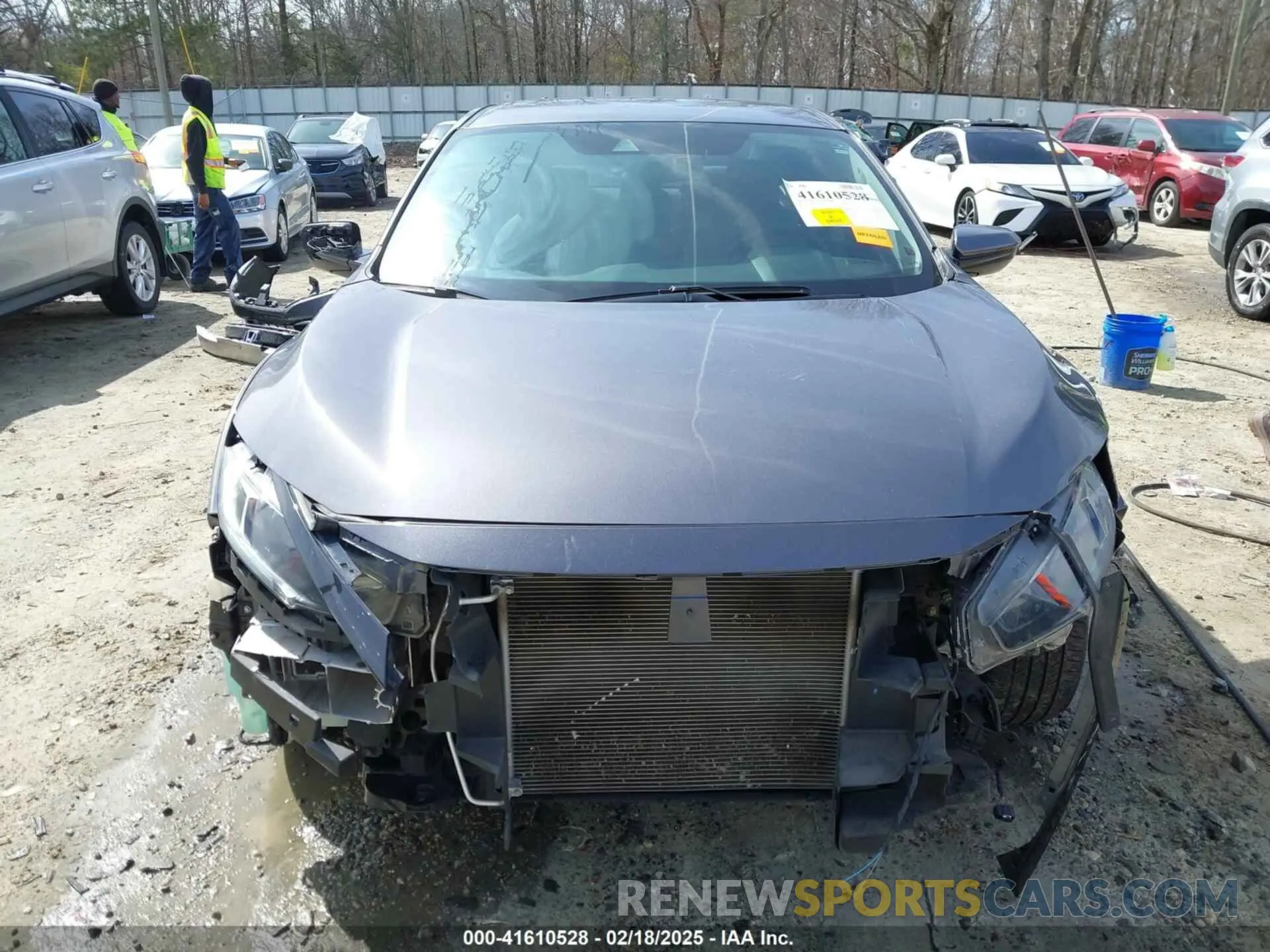 13 Photograph of a damaged car 19XFC2F64KE011246 HONDA CIVIC 2019