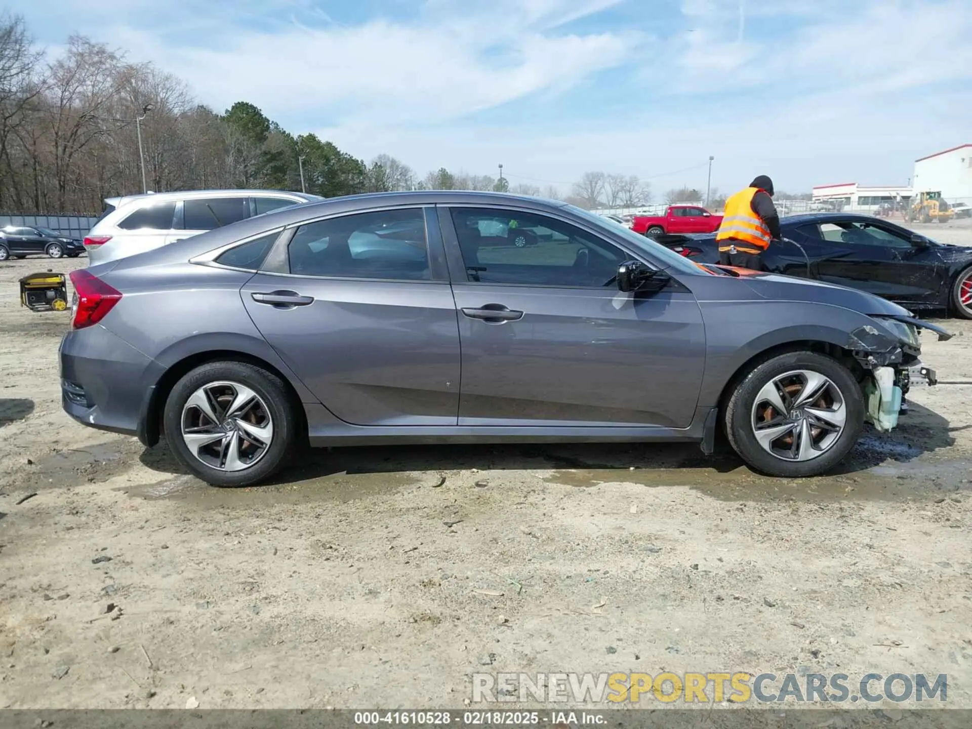 14 Photograph of a damaged car 19XFC2F64KE011246 HONDA CIVIC 2019