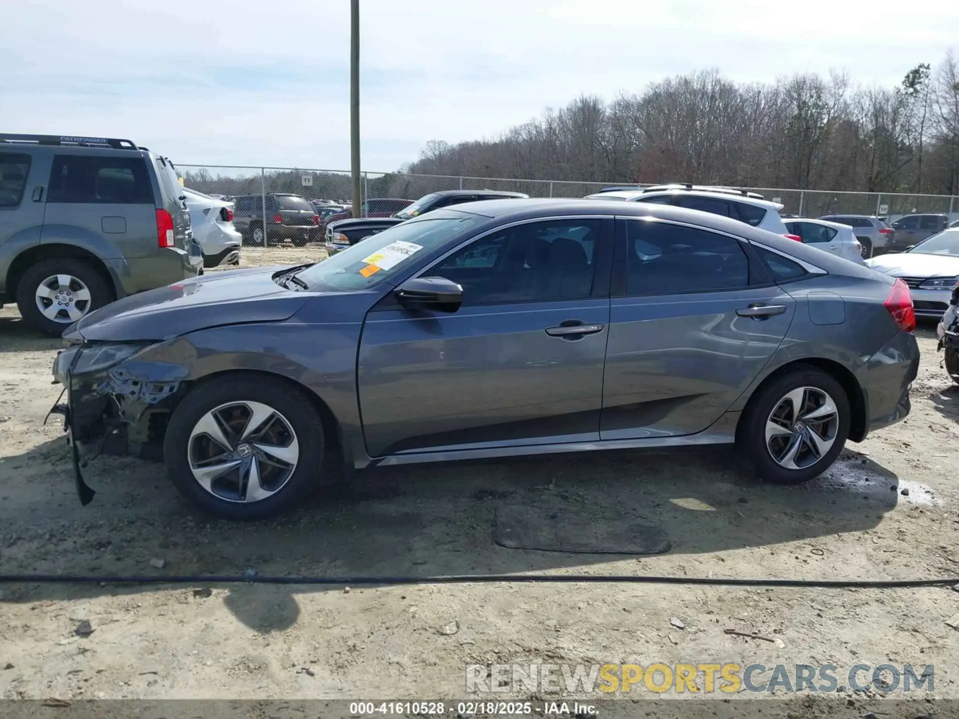 15 Photograph of a damaged car 19XFC2F64KE011246 HONDA CIVIC 2019
