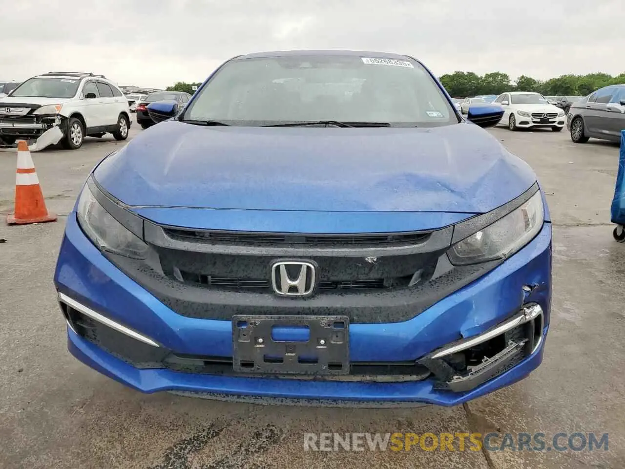 5 Photograph of a damaged car 19XFC2F64KE018486 HONDA CIVIC 2019