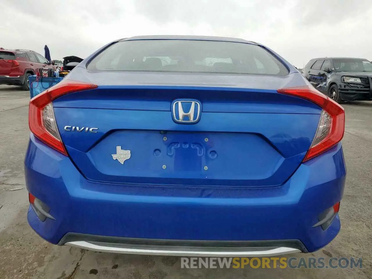 6 Photograph of a damaged car 19XFC2F64KE018486 HONDA CIVIC 2019