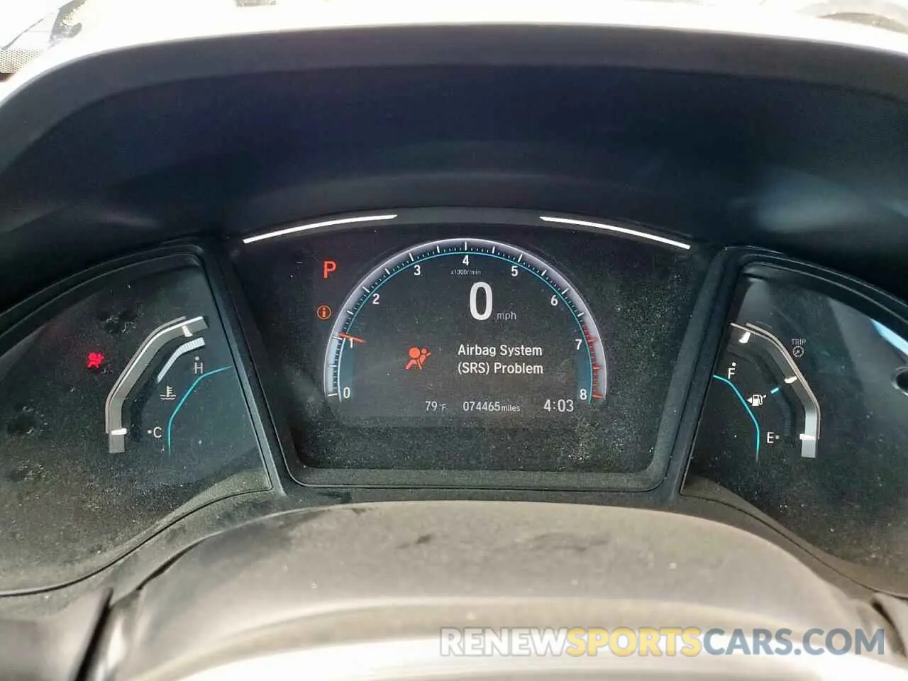 9 Photograph of a damaged car 19XFC2F64KE018486 HONDA CIVIC 2019