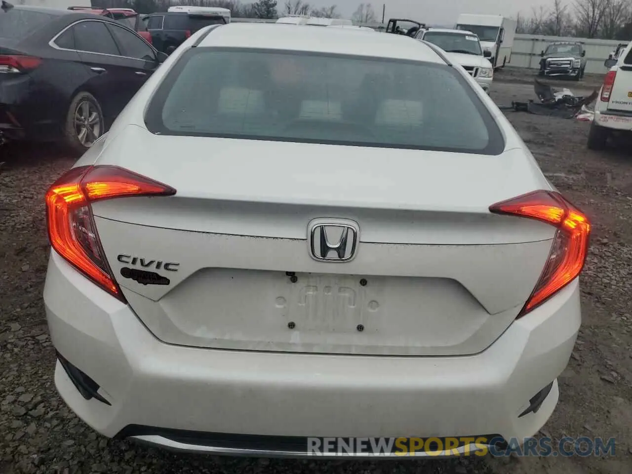 6 Photograph of a damaged car 19XFC2F64KE018889 HONDA CIVIC 2019