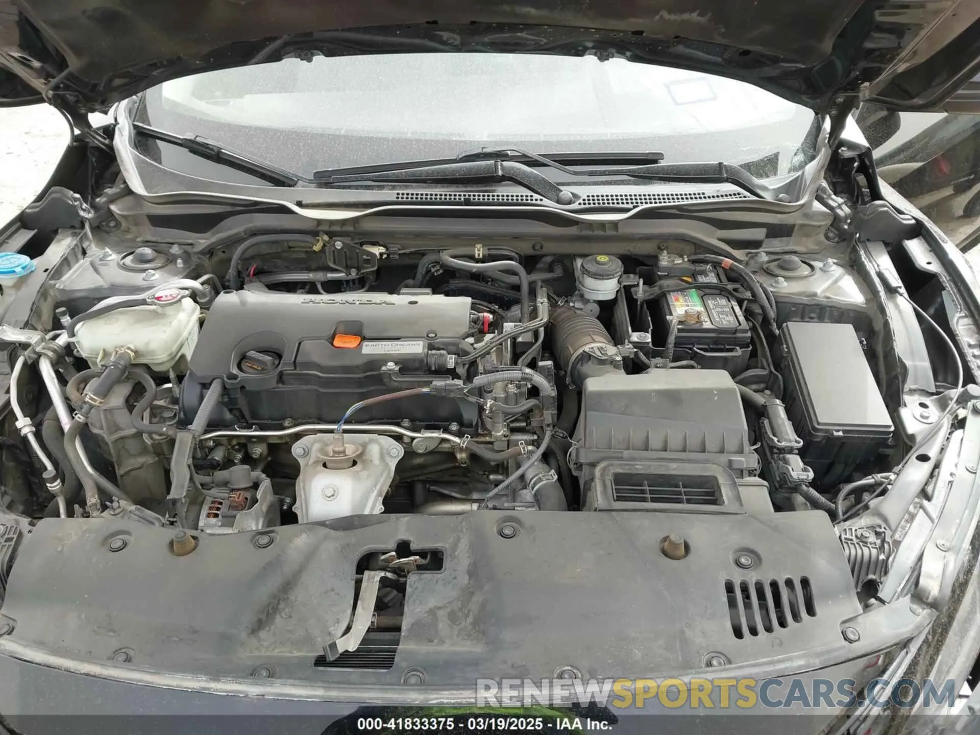10 Photograph of a damaged car 19XFC2F64KE024272 HONDA CIVIC 2019