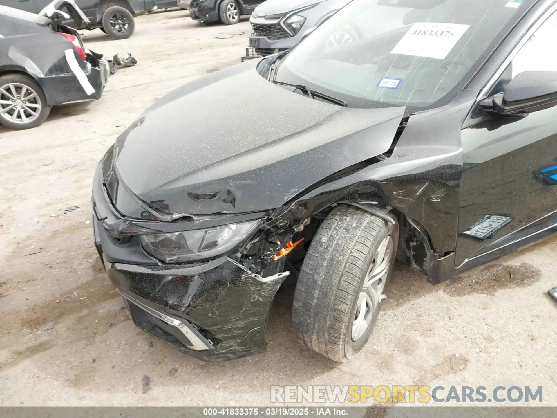 6 Photograph of a damaged car 19XFC2F64KE024272 HONDA CIVIC 2019