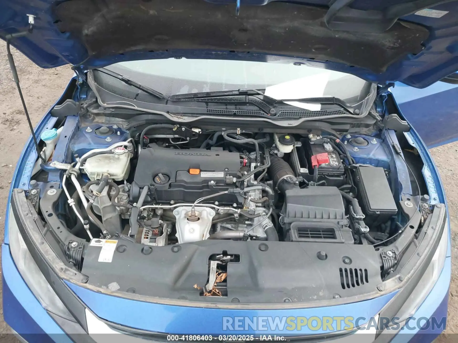 10 Photograph of a damaged car 19XFC2F64KE029682 HONDA CIVIC 2019