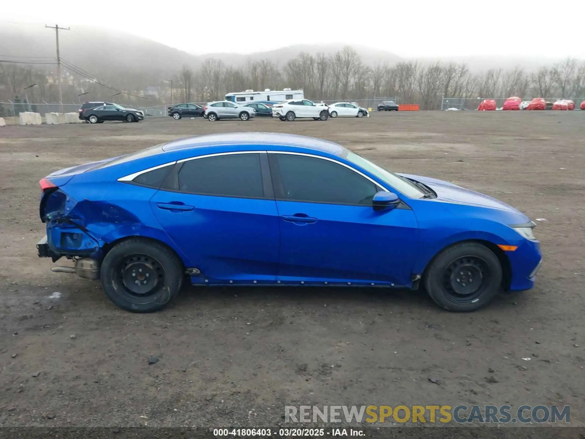 14 Photograph of a damaged car 19XFC2F64KE029682 HONDA CIVIC 2019