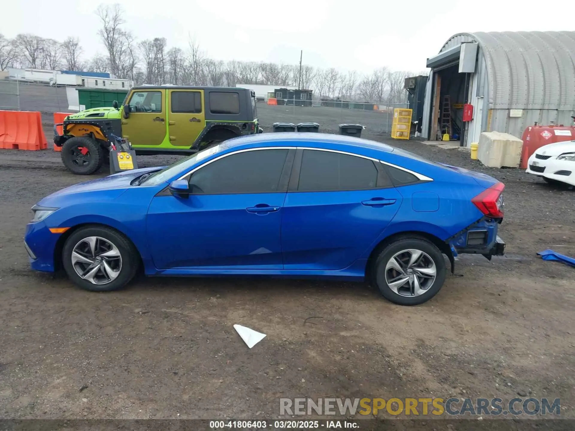 15 Photograph of a damaged car 19XFC2F64KE029682 HONDA CIVIC 2019